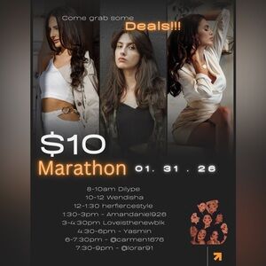 🙏🏼 Women’s Empowerment Marathon Live Listing 💕